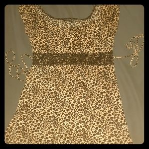 Leopard print blouse